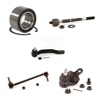 Bearing Lower Ball Joint Tie Rod & Link Front Right Kit (5Pc) For Toyota Sienna