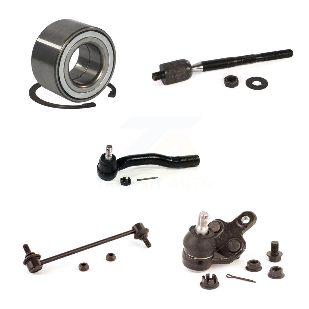 Bearing Lower Ball Joint Tie Rod End Link Front Right Kit (5Pc) For Toyota Camry