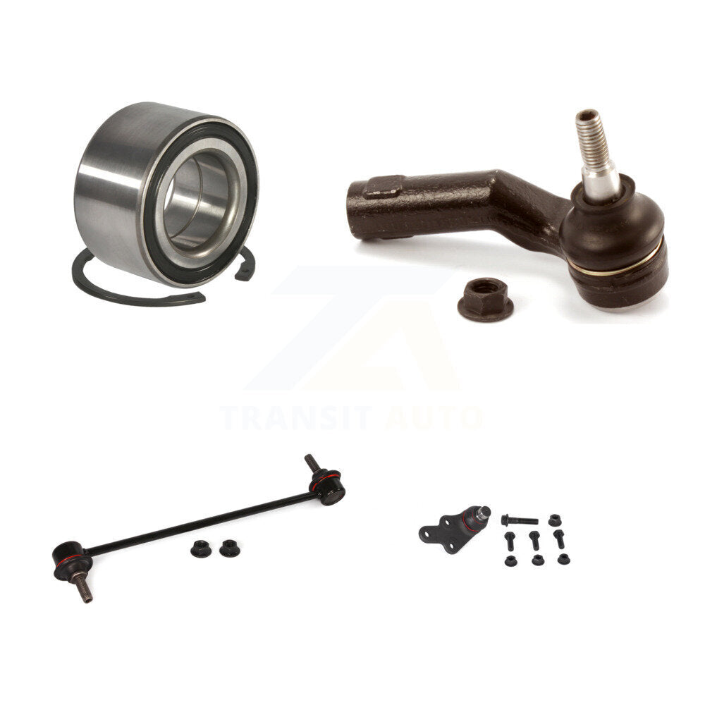 Bearing Lower Ball Joint Outer Tie Rod End Link Front Right Kit For Ford Escape