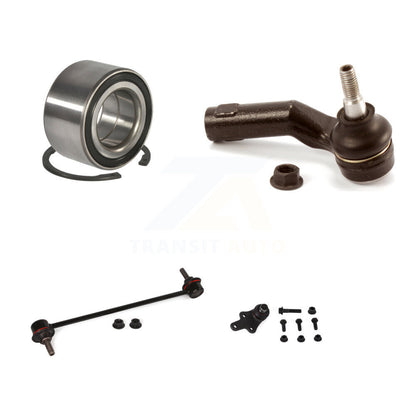 Wheel Bearing Lower Ball Joint Outer Tie Rod Link Front Right Kit For Ford Focus