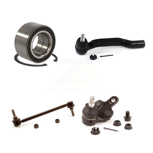 Bearing Lower Ball Joint Outer Tie Rod & Link Front Right Kit For Toyota Sienna