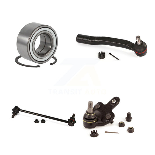 Bearing Lower Ball Joint Outer Tie Rod & Link Front Right Kit For Toyota Sienna