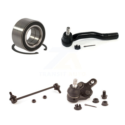 Wheel Bearing Lower Ball Joint Outer Tie Rod & Sway Bar Link Front Right Kit For