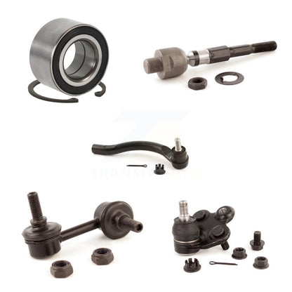 Bearing Lower Ball Joint Tie Rod Link Front Right Kit (5Pc) For Honda Civic CSX