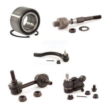 Bearing Lower Ball Joint Tie Rod Link Front Right Kit (5Pc) For Honda Civic 1.3L