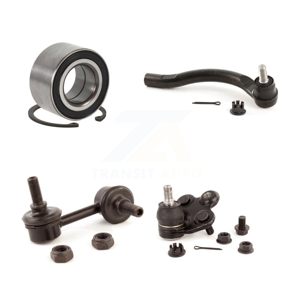 Bearing Lower Ball Joint Outer Tie Rod Link Front Right Kit For Honda Civic CSX