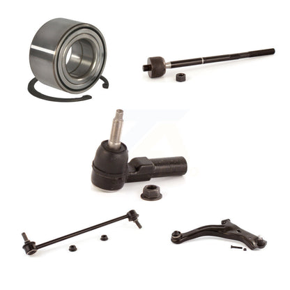 Bearing Lower Control Arm Tie Rod End Link Front Right Kit (5Pc) For Ford Escape