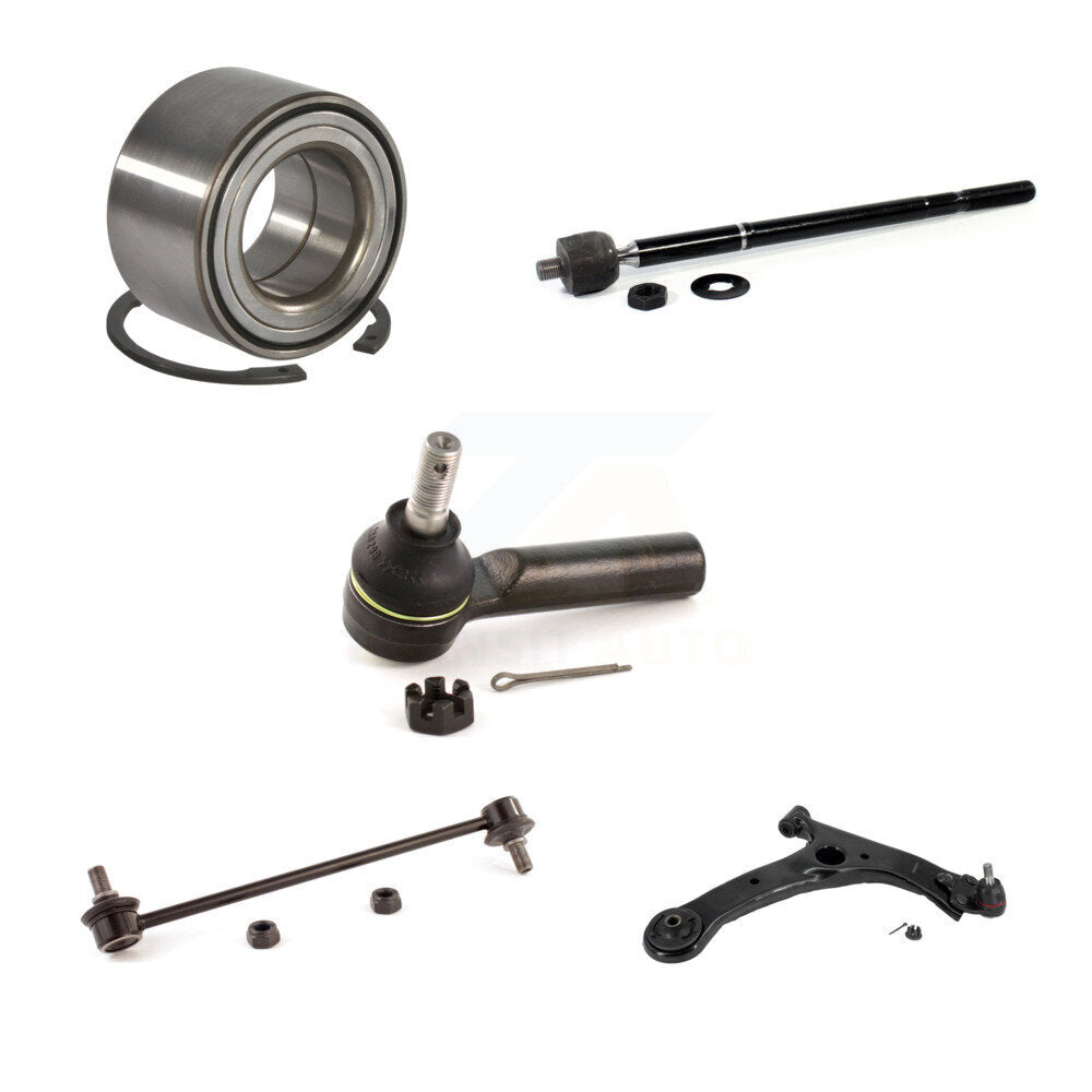 Bearing Lower Control Arm Tie Rod Link Front Right Kit (5Pc) For Toyota Corolla