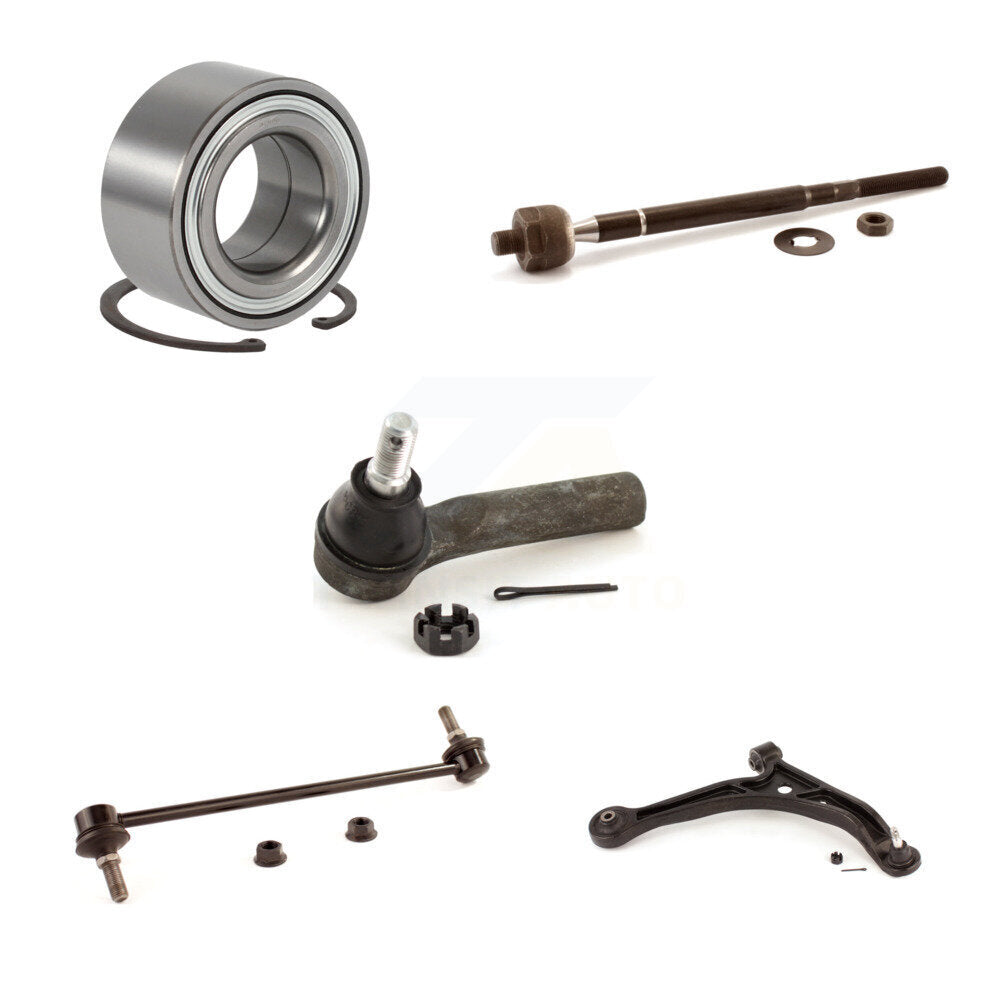 Bearing Lower Arm Tie Rod Link Front Right Kit (5Pc) For 2002-2004 Honda Odyssey