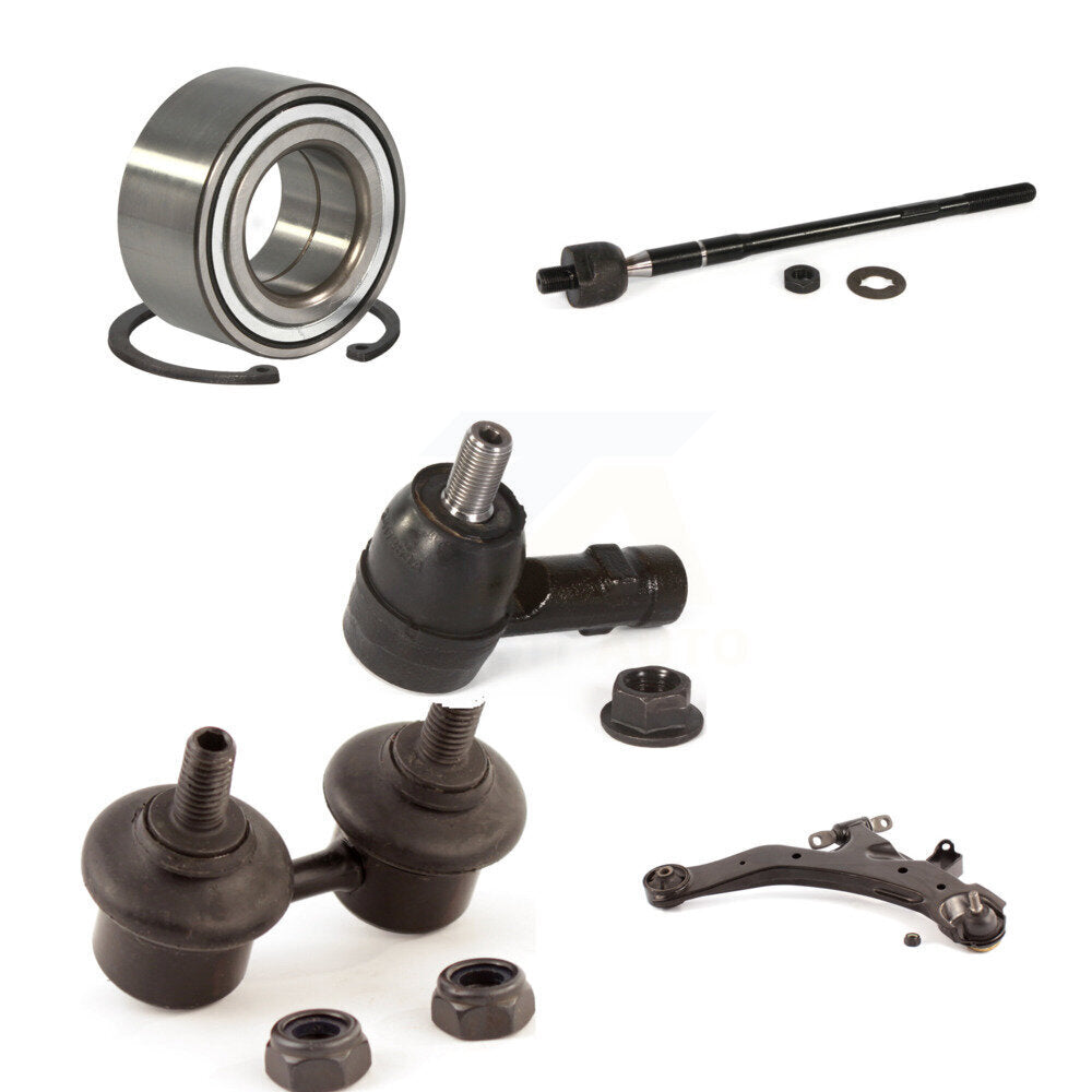 Bearing Lower Arm Tie Rod & Link Front Right Kit (5Pc) For 01-06 Hyundai Elantra