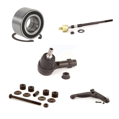 Bearing Lower Control Arm Tie Rod End Link Front Right Kit For Mitsubishi Lancer