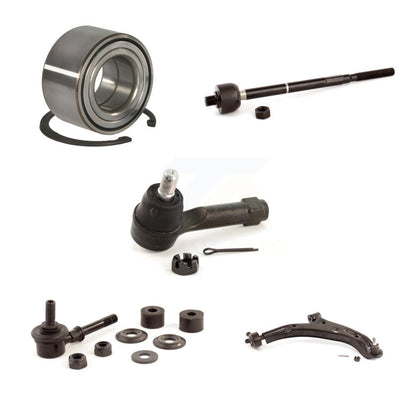 Bearing Lower Control Arm Tie Rod & Link Front Right Kit (5Pc) For Nissan Sentra