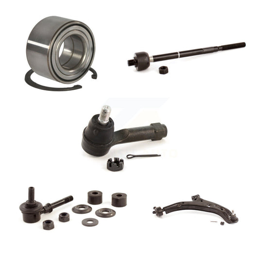 Bearing Lower Control Arm Tie Rod & Link Front Right Kit (5Pc) For Nissan Sentra