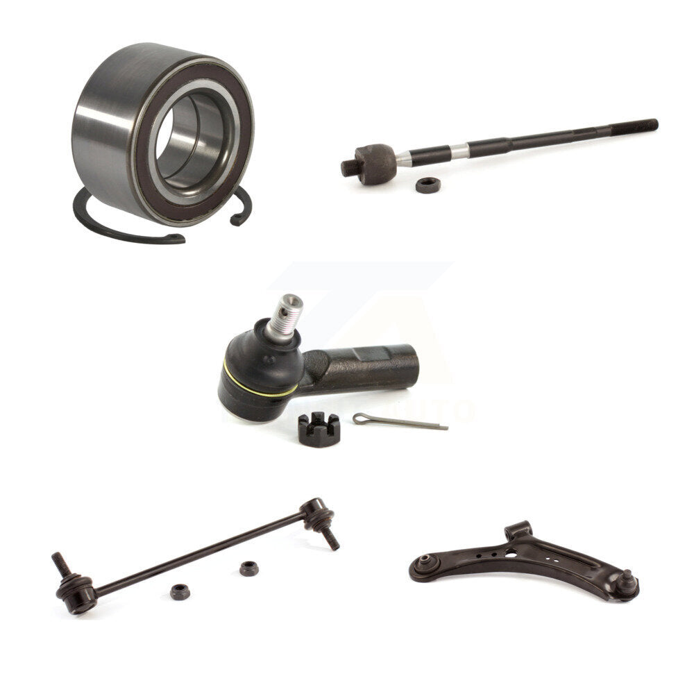 Bearing Lower Control Arm Tie Rod End Link Front Right Kit (5Pc) For Suzuki SX4