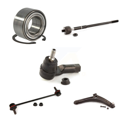 Bearing Lower Arm Tie Rod & Link Front Right Kit (5Pc) For Mitsubishi Outlander