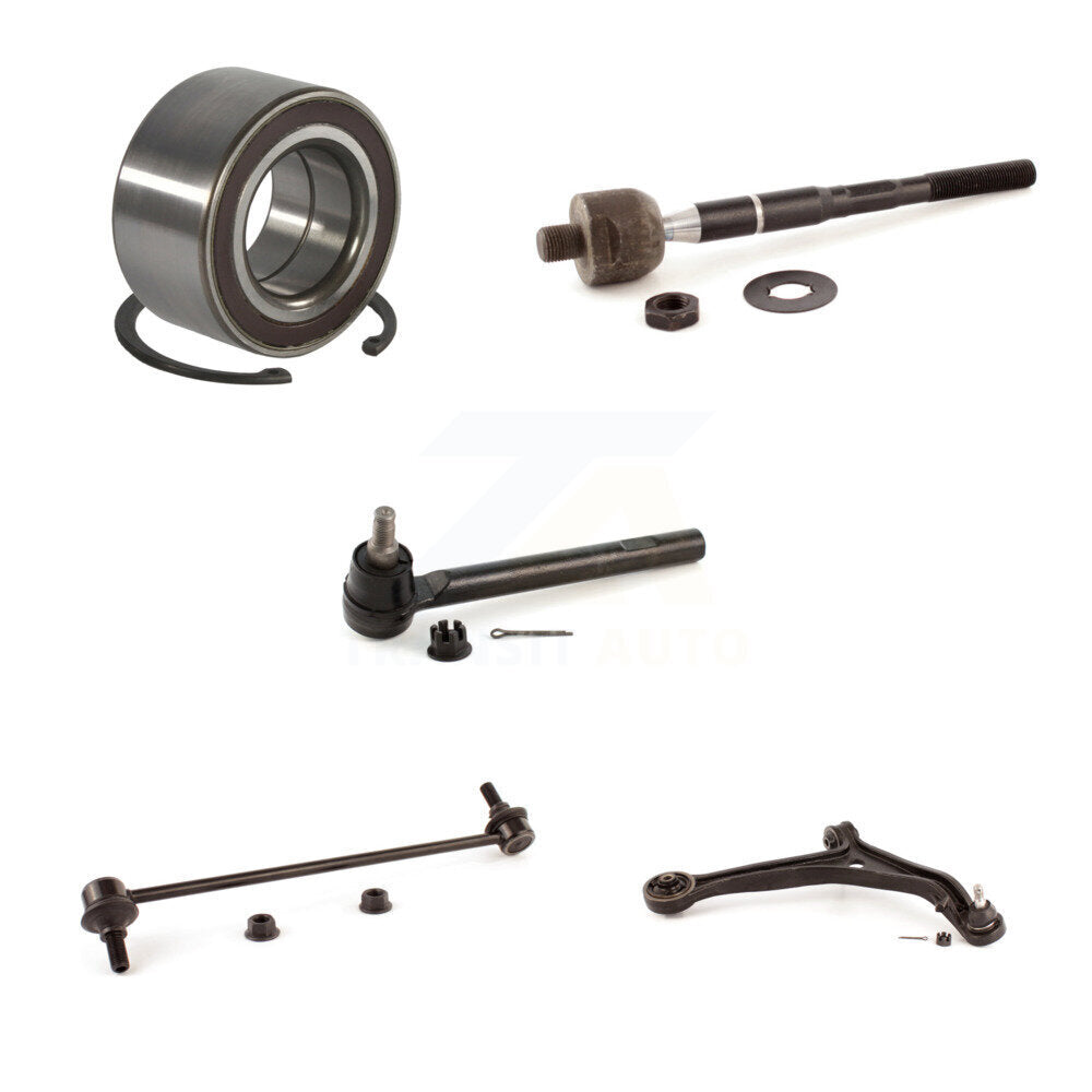 Bearing Lower Control Arm Tie Rod & Link Front Right Kit (5Pc) For Honda Odyssey