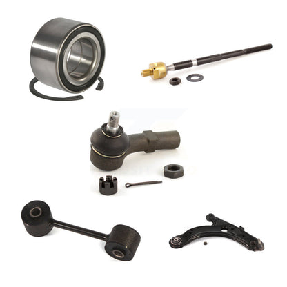 Bearing Lower Control Arm Tie Rod Link Front Right Kit (5Pc) For Volkswagen Golf