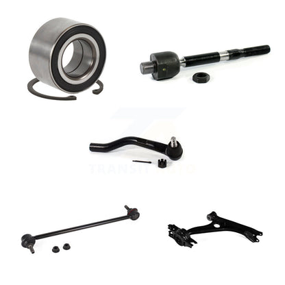 Bearing Lower Control Arm Tie Rod End Link Front Right Kit (5Pc) For Honda Civic