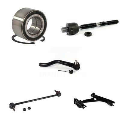 Bearing Lower Control Arm Tie Rod End Link Front Right Kit (5Pc) For Honda Civic