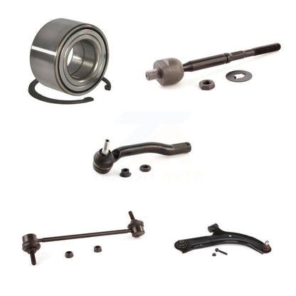 Bearing Lower Arm Tie Rod Link Front Right Kit (5Pc) For 2010-2011 Nissan Versa
