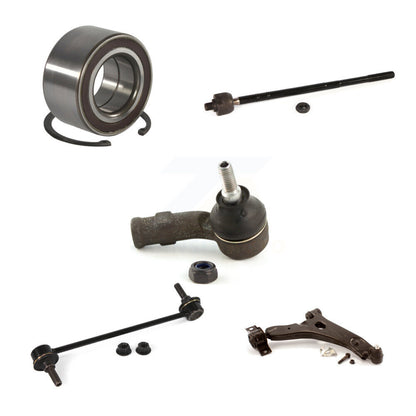 Bearing Lower Control Arm Tie Rod End Link Front Right Kit (5Pc) For Ford Focus
