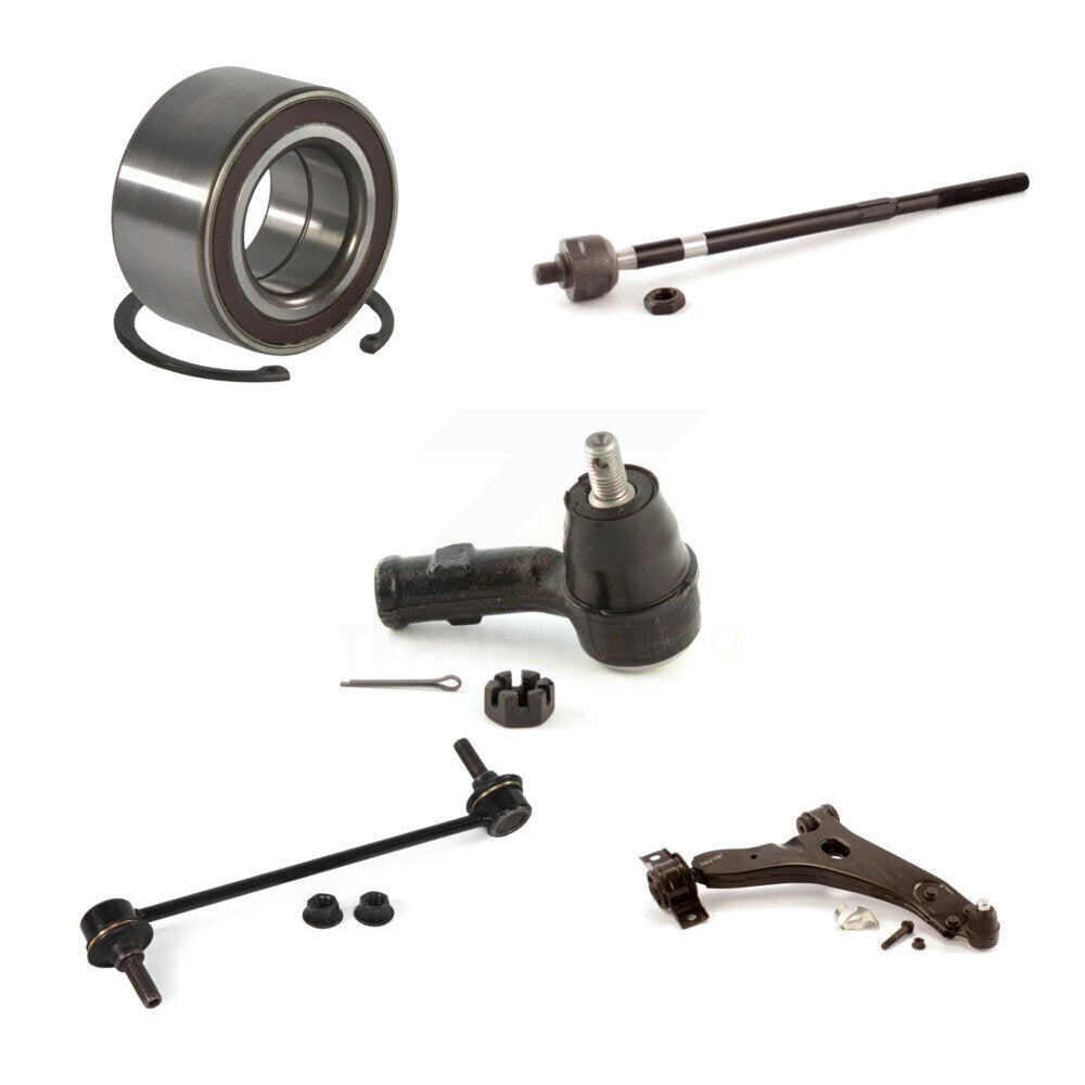 Bearing Lower Control Arm Tie Rod Link Front Right Kit (5Pc) For 2008 Ford Focus
