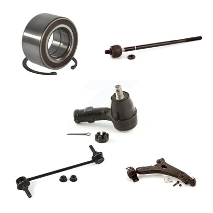 Bearing Lower Control Arm Tie Rod End Link Front Right Kit (5Pc) For Ford Focus