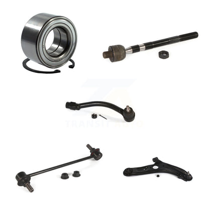 Bearing Lower Control Arm Tie Rod Link Front Right Kit (5Pc) For Hyundai Elantra