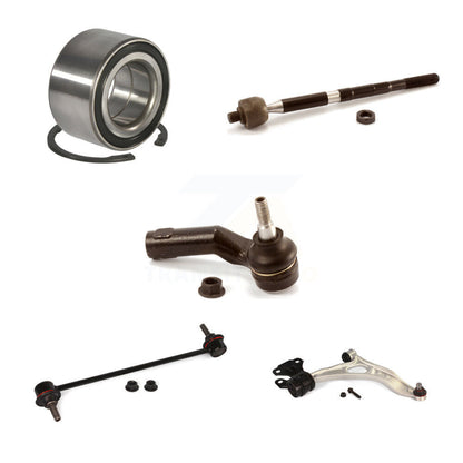 Bearing Lower Control Arm Tie Rod End Link Front Right Kit (5Pc) For Ford Focus