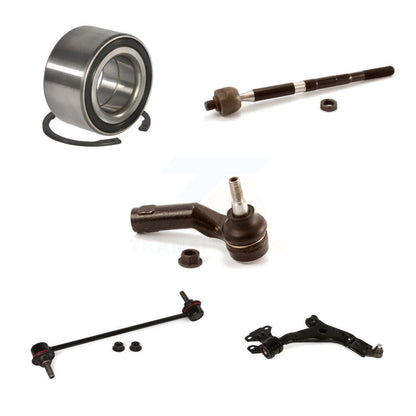 Bearing Lower Control Arm Tie Rod End Link Front Right Kit (5Pc) For Ford Escape