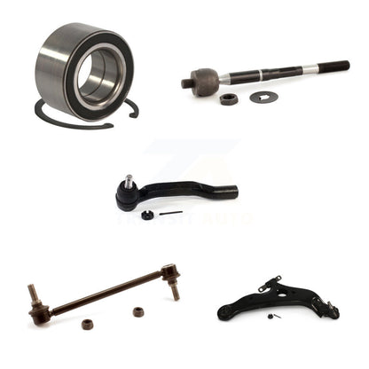 Bearing Lower Arm Tie Rod Link Front Right Kit (5Pc) For 2004-2010 Toyota Sienna