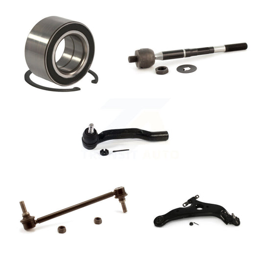 Bearing Lower Arm Tie Rod Link Front Right Kit (5Pc) For 2004-2010 Toyota Sienna
