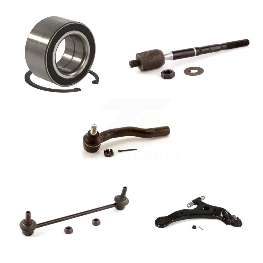 Bearing Lower Control Arm Tie Rod & Link Front Right Kit (5Pc) For Toyota Camry