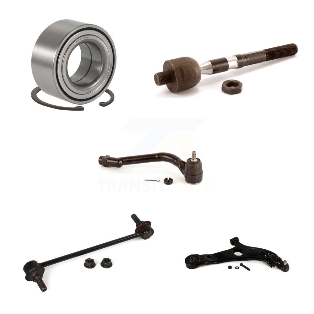 Bearing Lower Control Arm Tie Rod End Link Front Right Kit (5Pc) For Kia Optima