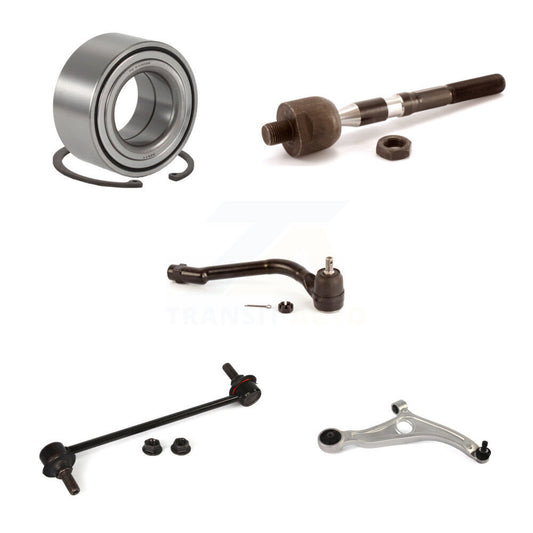 Bearing Lower Arm Tie Rod End Link Front Right Kit (5Pc) For Kia Optima Hyundai