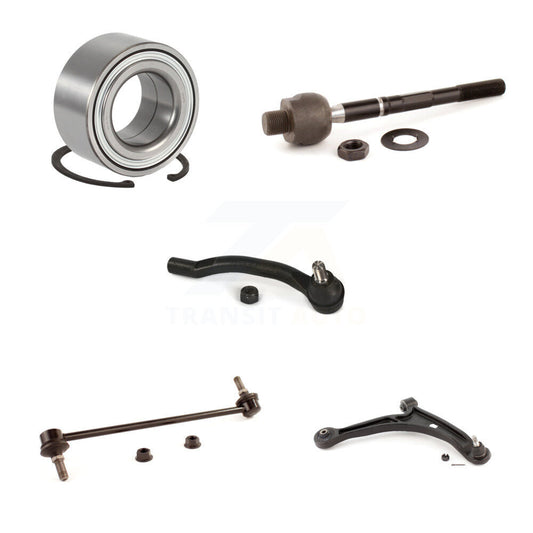 Bearing Lower Control Arm Tie Rod Link Front Right Kit (5Pc) For Honda Pilot MDX
