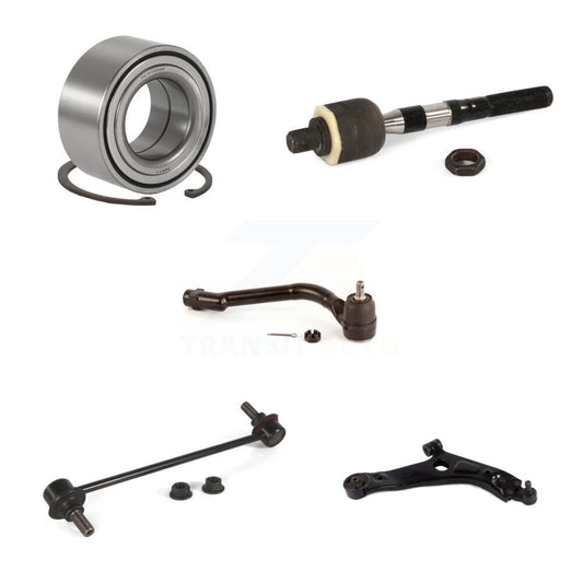 Bearing Lower Control Arm Tie Rod Link Front Right Kit (5Pc) For Hyundai Tucson