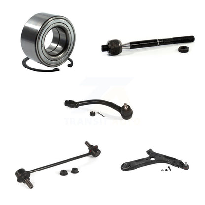 Bearing Lower Control Arm Tie Rod End Link Front Right Kit (5Pc) For Kia Soul EV