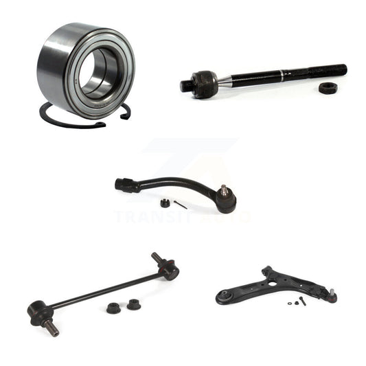 Bearing Lower Control Arm Tie Rod End Link Front Right Kit (5Pc) For Kia Soul EV