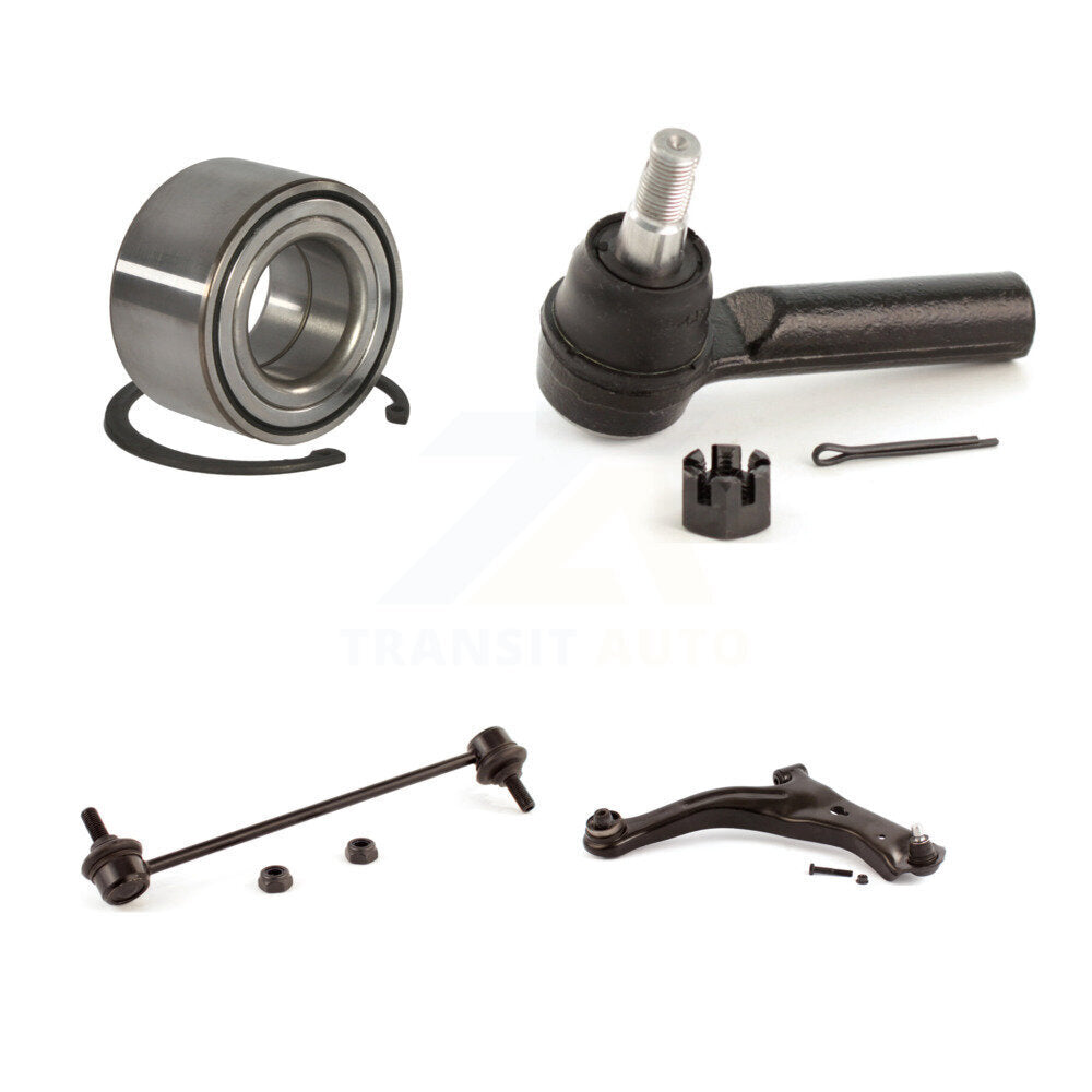 Wheel Bearing Lower Arm Outer Tie Rod Link Front Right Kit For Ford Escape Mazda