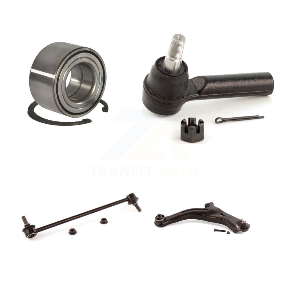 Bearing Lower Control Arm Outer Tie Rod End Link Front Right Kit For Ford Escape
