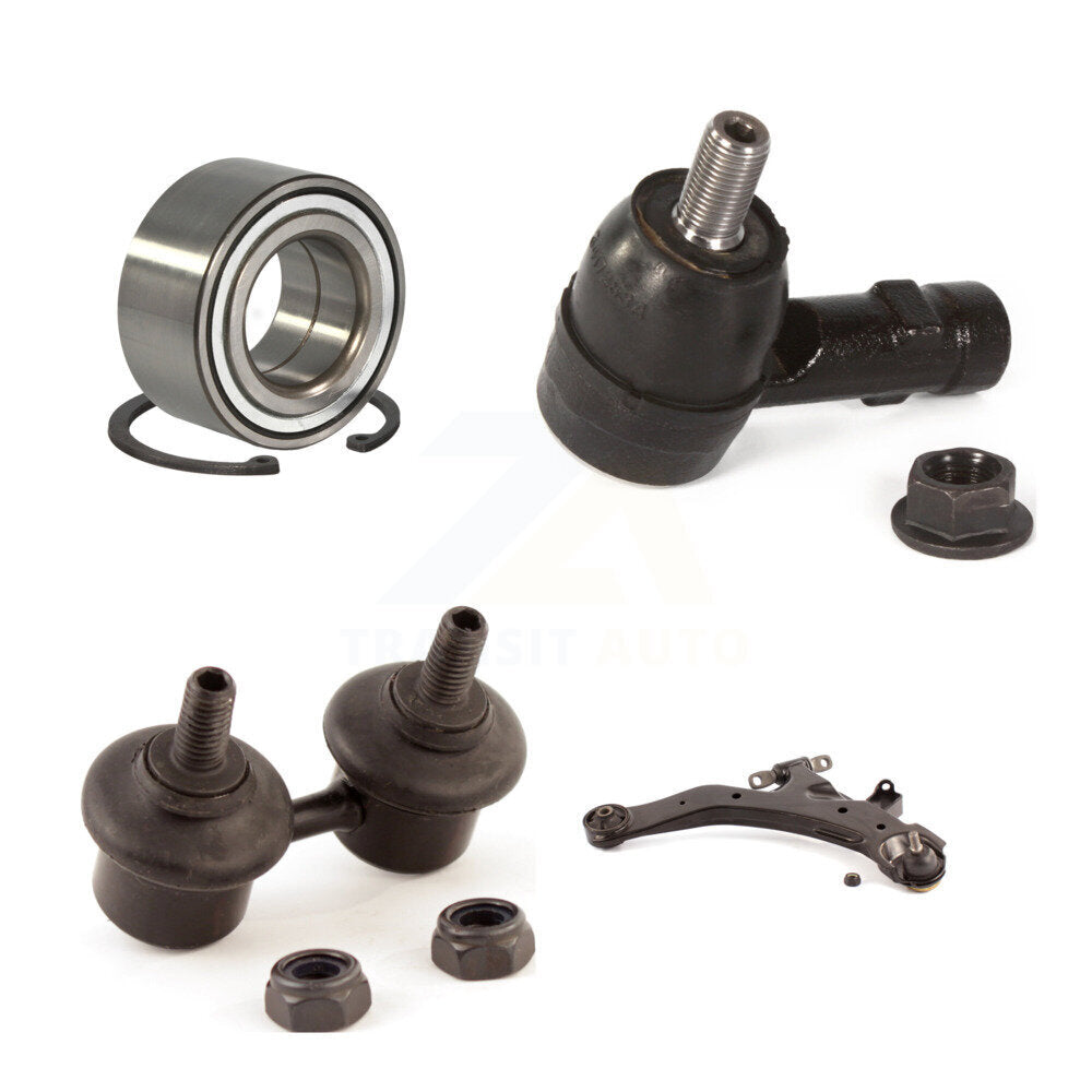 Bearing Lower Arm Outer Tie Rod & Link Front Right Kit For 01-06 Hyundai Elantra