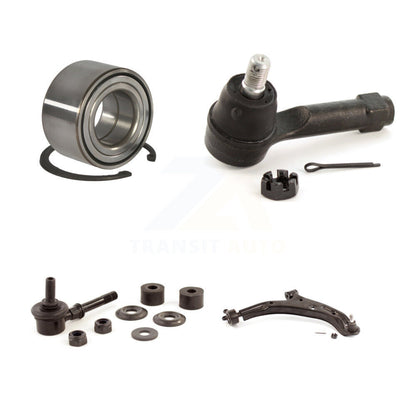Bearing Lower Control Arm Outer Tie Rod & Link Front Right Kit For Nissan Sentra