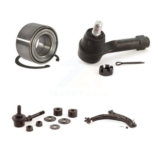 Bearing Lower Control Arm Outer Tie Rod & Link Front Right Kit For Nissan Sentra