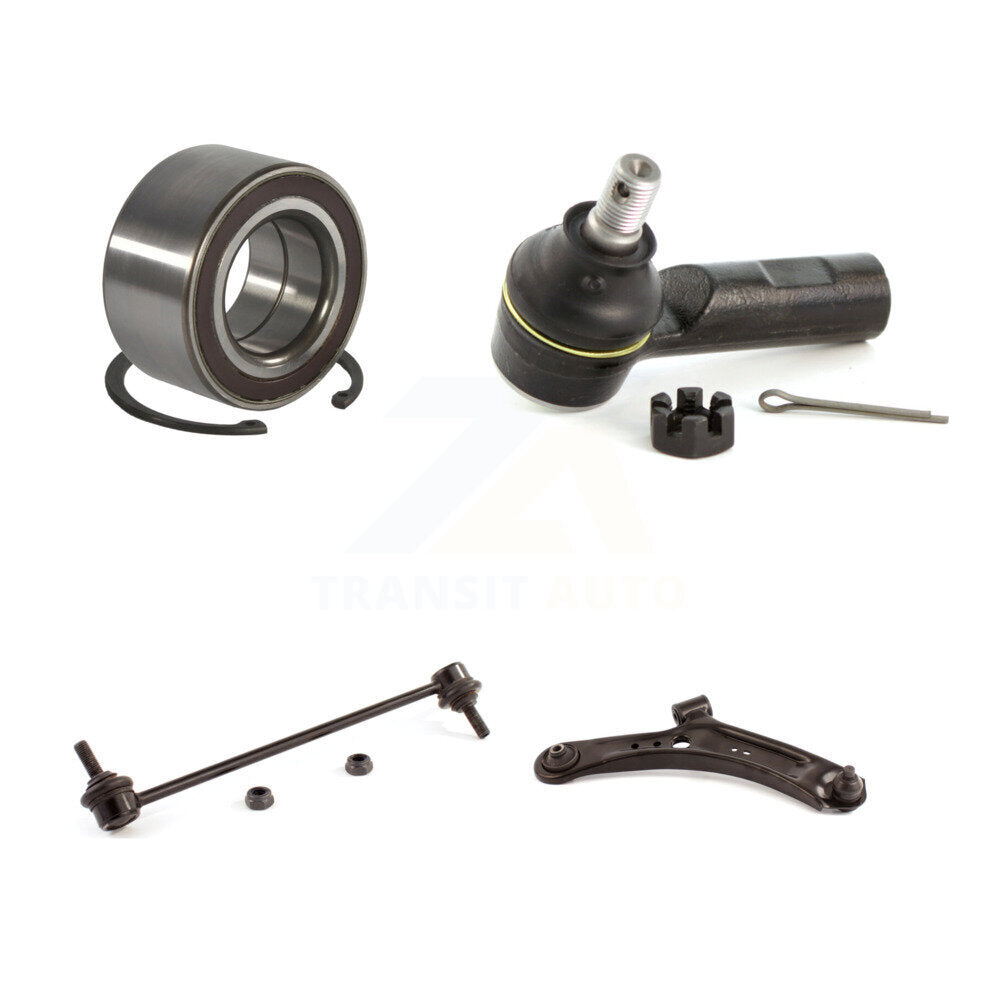 Bearing Lower Arm Outer Tie Rod & Link Front Right Kit For Suzuki SX4 Crossover