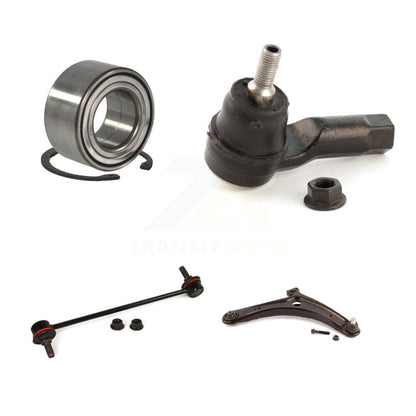 Bearing Lower Arm Outer Tie Rod & Link Front Right Kit For Mitsubishi Outlander