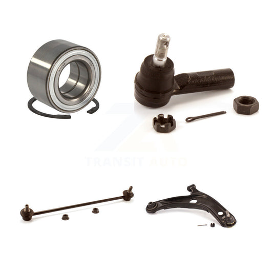 Bearing Lower Control Arm Outer Tie Rod Link Front Right Kit For Toyota Yaris C
