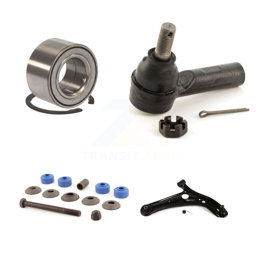 Bearing Lower Control Arm Outer Tie Rod End Link Front Right Kit For Toyota Echo