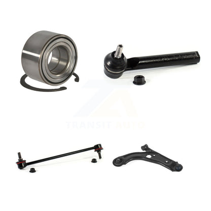 Wheel Bearing Lower Control Arm Outer Tie Rod Link Front Right Kit For Fiat 500