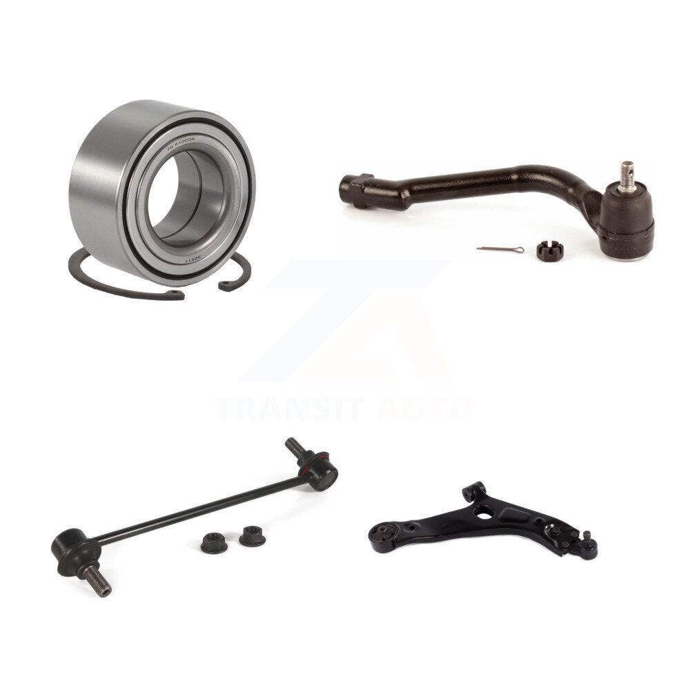 Bearing Lower Control Arm Outer Tie Rod Link Front Right Kit For Hyundai Tucson